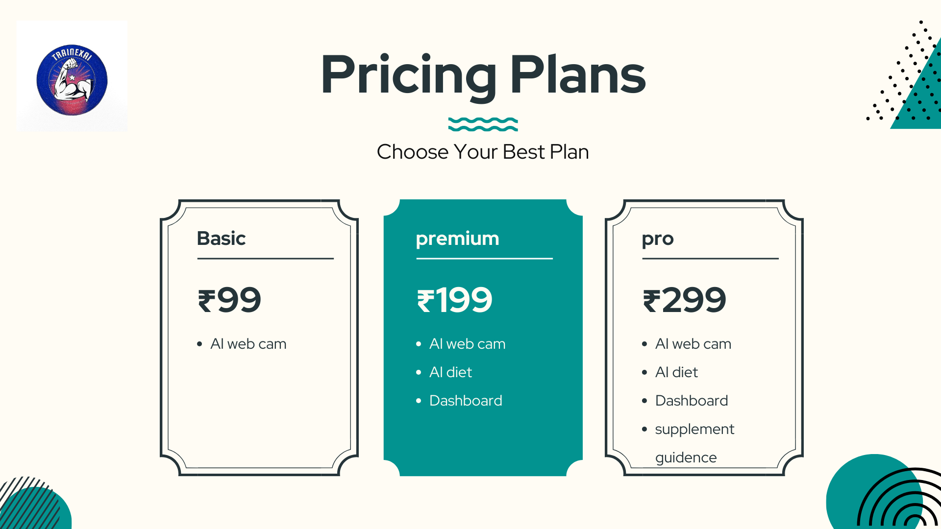Athletes training with TrainexAI