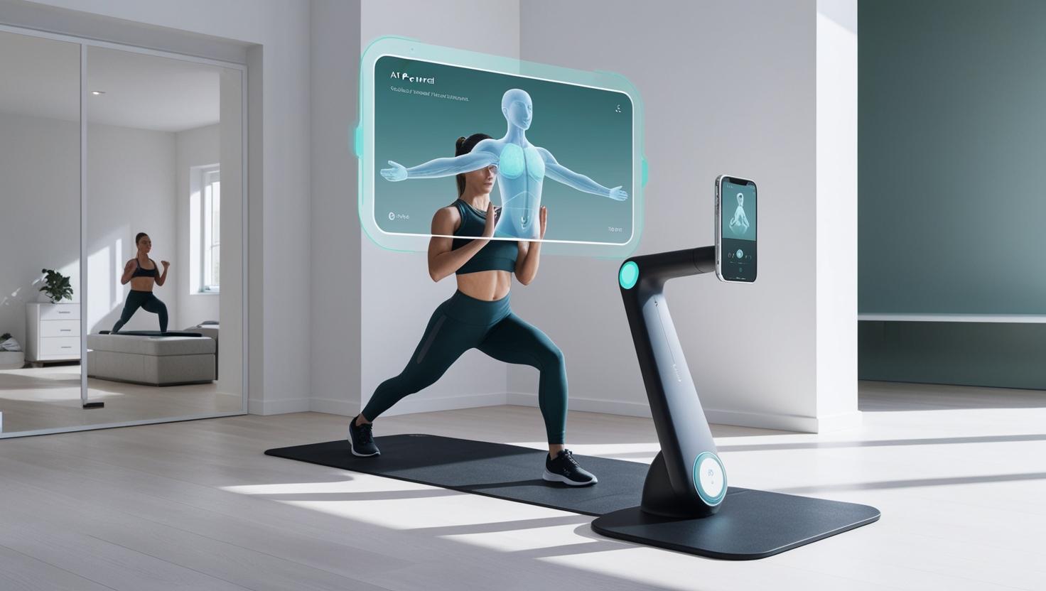 AI fitness coaching in action
